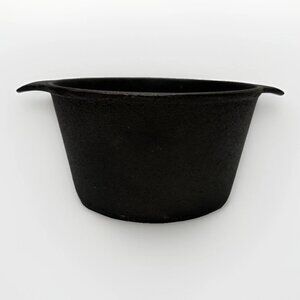 🔥 Vintage Old Mountain Cast Iron Pot 6¼" x 3½" – Preseasoned – EUC 🔥